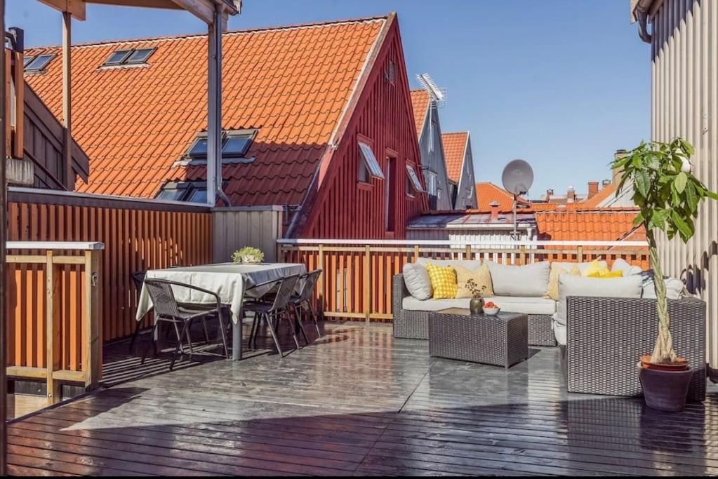 Nydelig Leilighet I Bakklandet Trondheim Luaran gambar