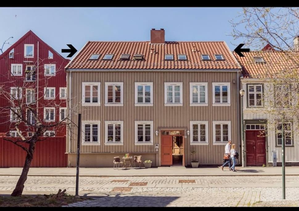 Nydelig Leilighet I Bakklandet Trondheim Luaran gambar